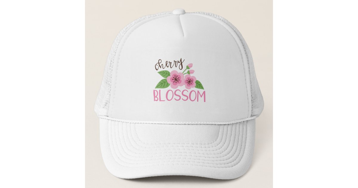 Cherry Blossom Trucker Hat