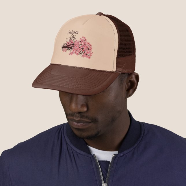 Cherry Blossom Trucker Hat