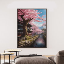Cherry Blossom Unframed