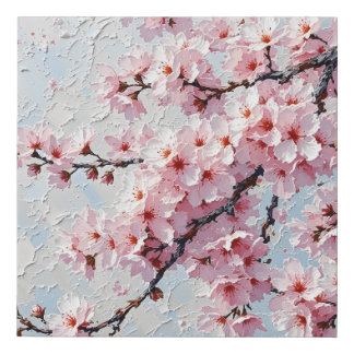 Cherry Blossom Wall Art Canvas Print
