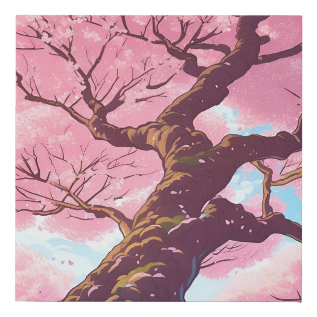 Cherry Blossom wall art decor  (Front)