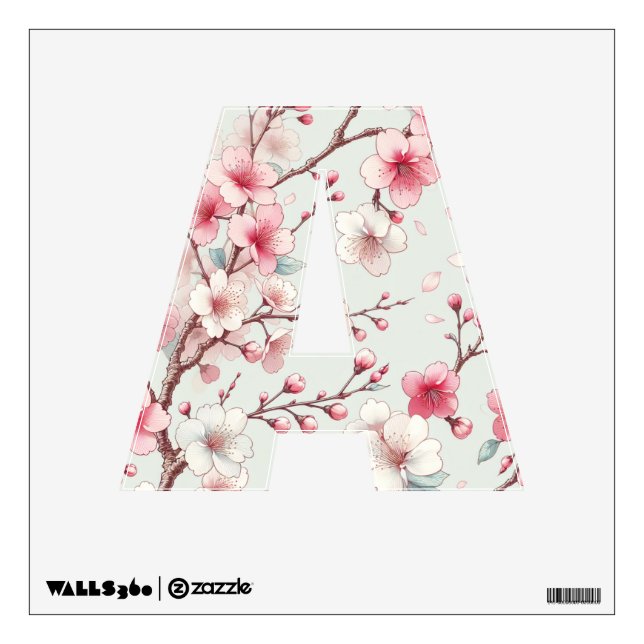 Cherry Blossom Wall Decal (Front)