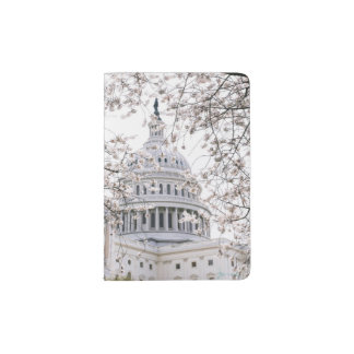 cherry blossom washington dc passport holder