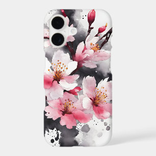 Cherry Blossom - Watercolor flowers iPhone 17 Case
