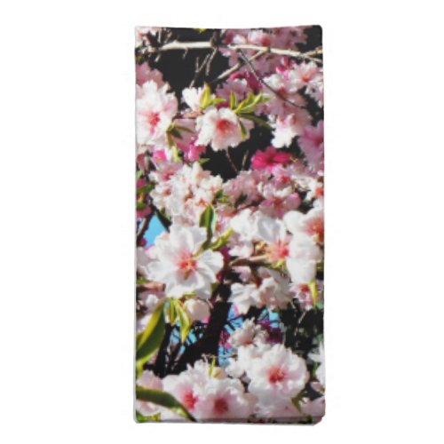 Cherry Blossom Wedding  Cloth Napkin