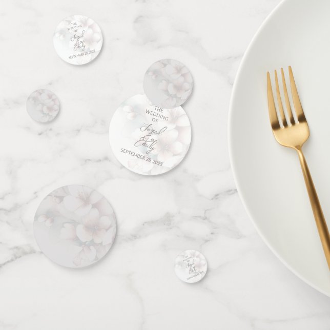 Cherry Blossom Wedding Confetti (Group)
