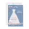 Cherry Blossom  & Wedding Dress on Polka Backgroun