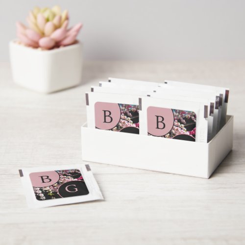Cherry Blossom Wedding Favor Personalized Hand Sanitizer Packet
