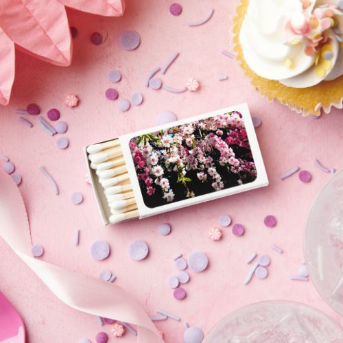 Cherry Blossom Wedding Favors Matchboxes