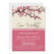 Cherry Blossom Wedding Invitation (pink)