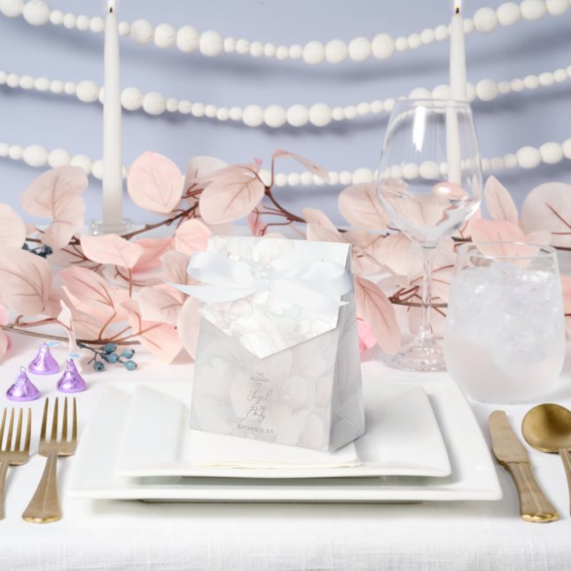 Cherry Blossom Wedding Personalized Favor Box (Wedding)
