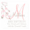 Cherry Blossom Wedding Reception Sign Pink