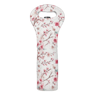 Cherry Blossom Wine Bag