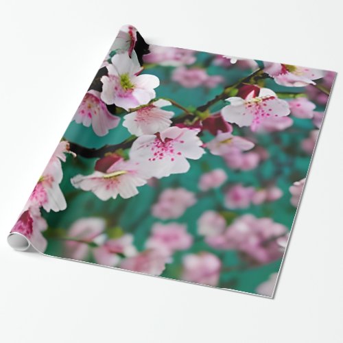 Cherry Blossom Wrapping Paper