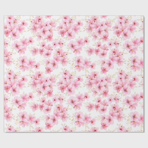 Cherry Blossom Wrapping Paper | Zazzle
