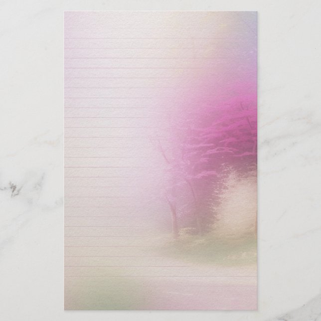 Cherry Blossom Writing Paper (Front)