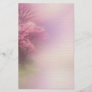 Cherry Blossom Writing Paper Scrapbook Ephemera