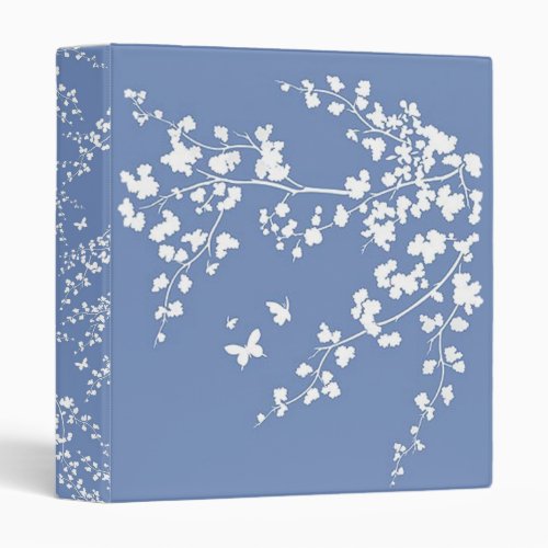 Cherry Blossoms 3 Ring Binder