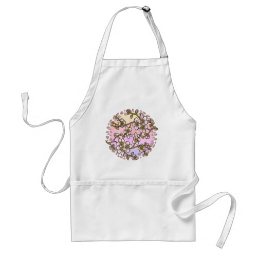 Cherry Blossoms Adult Apron