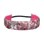 Cherry Blossoms and Blue Sky Spring Floral Athletic Headband