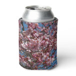 Cherry Blossoms and Blue Sky Spring Floral Can Cooler