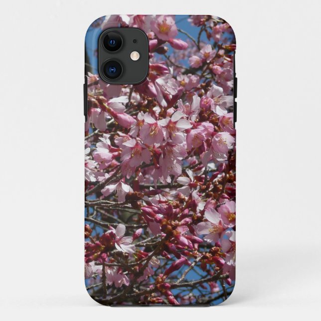 Cherry Blossoms and Blue Sky Spring Floral Case-Mate iPhone Case (Back)