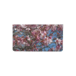 Cherry Blossoms and Blue Sky Spring Floral Checkbook Cover