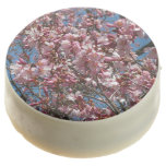 Cherry Blossoms and Blue Sky Spring Floral Chocolate Covered Oreo