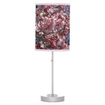 Cherry Blossoms and Blue Sky Spring Floral Desk Lamp