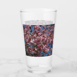 Cherry Blossoms and Blue Sky Spring Floral Glass