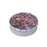 Cherry Blossoms and Blue Sky Spring Floral Jelly Belly Candy Tin