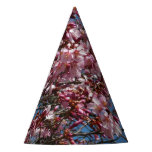 Cherry Blossoms and Blue Sky Spring Floral Party Hat