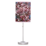 Cherry Blossoms and Blue Sky Spring Floral Table Lamp