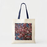 Cherry Blossoms and Blue Sky Spring Floral Tote Bag