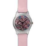 Cherry Blossoms and Blue Sky Spring Floral Wrist Watch