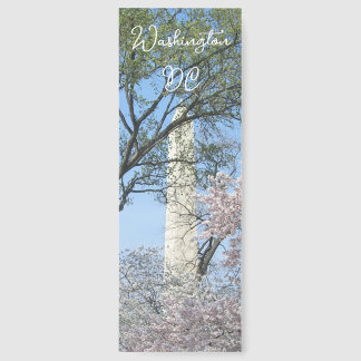 Cherry Blossoms and the Washington Monument in DC Bookmarks