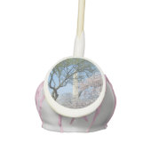 Cherry Blossoms and the Washington Monument in DC Cake Pops (Front)