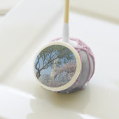 Cherry Blossoms and the Washington Monument in DC Cake Pops (Front Insitu)