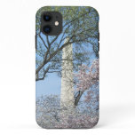 Cherry Blossoms and the Washington Monument in DC iPhone 11 Case