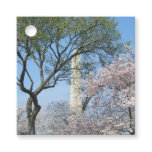 Cherry Blossoms and the Washington Monument in DC Favor Tags