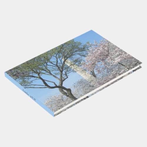 Cherry Blossoms and the Washington Monument in DC Guest Book