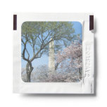 Cherry Blossoms and the Washington Monument in DC Hand Sanitizer Packet