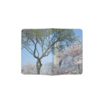 Cherry Blossoms and the Washington Monument in DC Passport Holder
