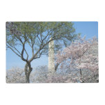 Cherry Blossoms and the Washington Monument in DC Placemat
