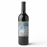 Cherry Blossoms and the Washington Monument in DC Wine Label