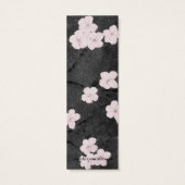 Cherry Blossoms Bookmark (Back)