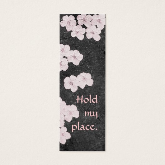 Cherry Blossoms Bookmark (Front)