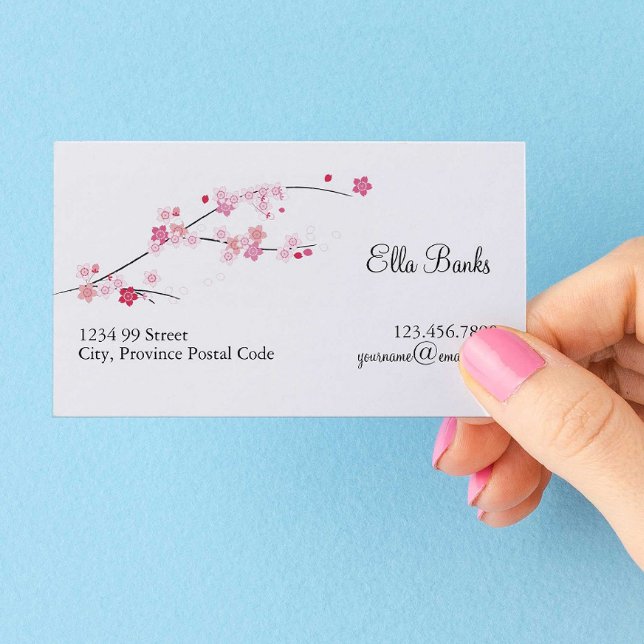 Cherry Blossoms Business Card (Creator Uploaded)