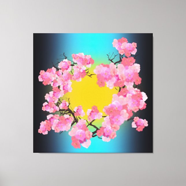 Cherry Blossoms Canvas Print (Front)