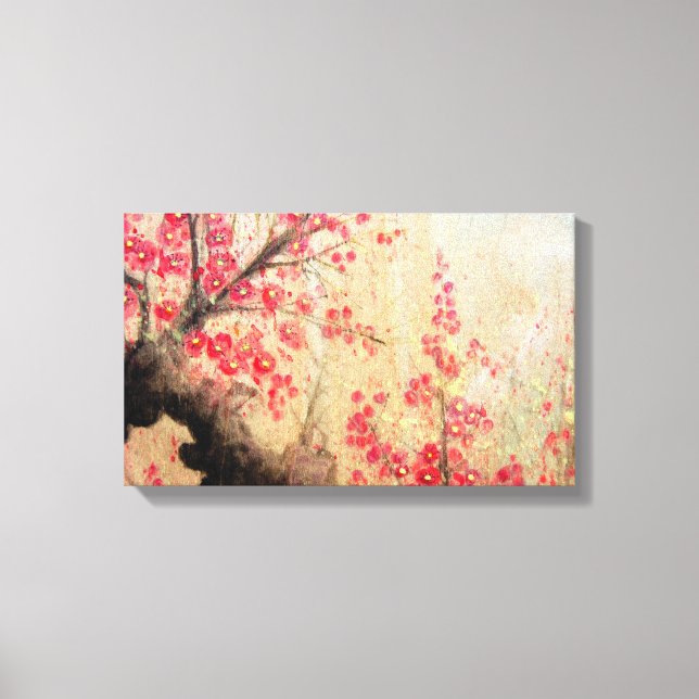 Cherry Blossoms Canvas Print (Front)